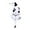 A, variant on Acrylic Wall Clock Creative Dog Silent Pendulum Clocks for Living Room Bedroom Kitchen Bathroom B