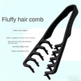 thumbnail image 5 of Texture Comb, Voluminous Wide Toothed Hair Comb,Fluffy Texture Styling Comb with Parting Tip, Hair Brushes for Barber Hairdressing Hair Pick,Gray, 5 of 5