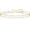 Double-Layered Pearl Bracelet, variant on Gold Pearl Beaded Bracelet for Women, 14K Gold Plated Jewelry Set With Paperclip Link Chain, Trendy Stack Bracelets