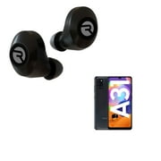 Samsung Galaxy A31 A315G 64GB Unlocked GSM DUOS Phone (International Variant/US Compatible LTE) - Prism Crush Black + Raycon (E25) The Everyday Bluetooth Wireless Earbuds - Black