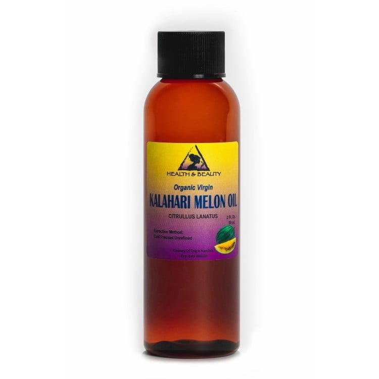 KALAHARI MELON SEED OIL UNREFINED ORGANIC VIRGIN RAW COLD PRESSED PURE