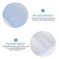 thumbnail image 2 of Foolscap Folders Blue 1Pack 12X9.3X0.4In, 2 of 8