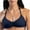 Black, variant on Miqool Women's Strappy Halter Bra Crop Tops Open Back Cutout Padded Bralettes Low Impact V Neck Workout Gym Yoga Sports Bras