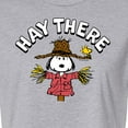 thumbnail image 3 of Peanuts - Snoopy Scarecrow Hay There - Juniors Cropped Cotton Blend T-Shirt, 3 of 6