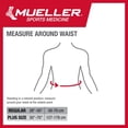 thumbnail image 4 of Mueller Sport Care Adjustable Lumbar Back Brace Maximum Support Level, Regular, Black, 4 of 6