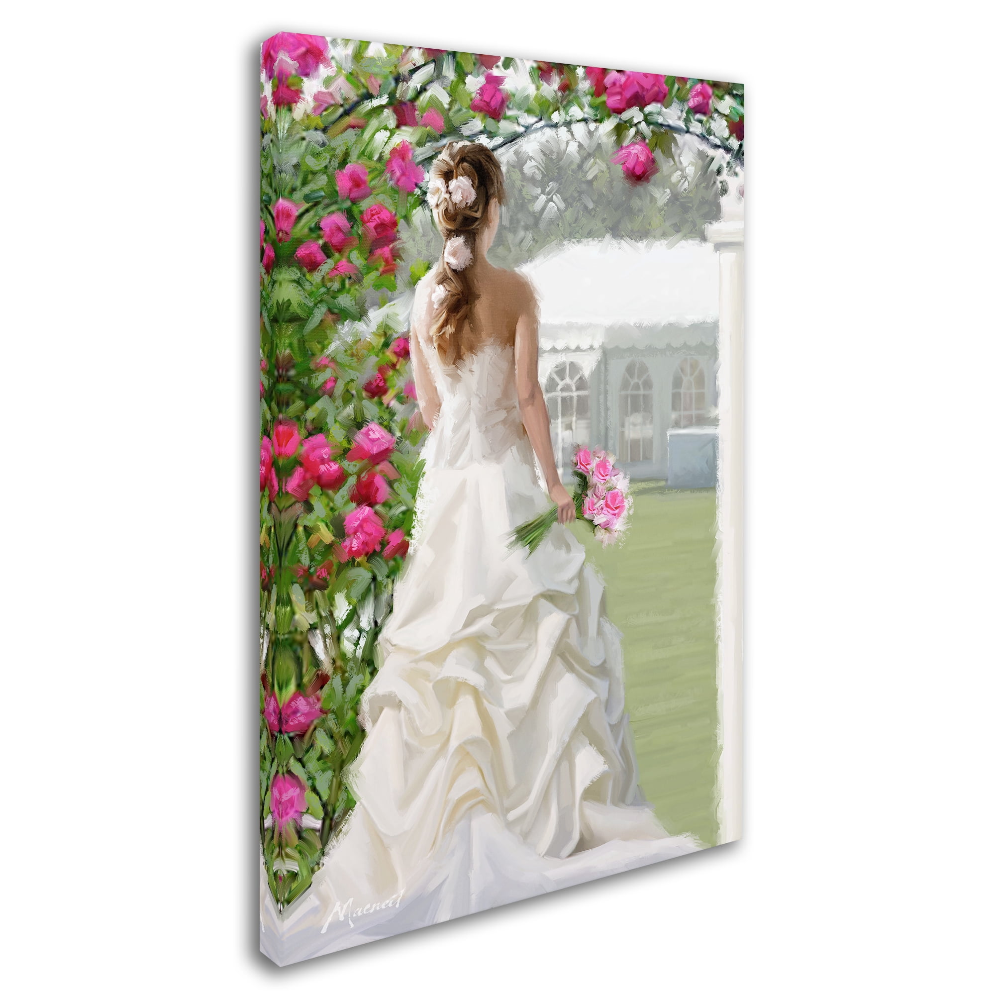 Trademark Fine Art 'Bride' Canvas Art by The Macneil Studio
