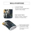 thumbnail image 3 of Funny Astronaut Heat Resistant Microwave Oven Gloves Set for BBQ Baking Grilling,Baking Gifts Cooks for Women,Housewarming Gifts for New Home, 3 of 6