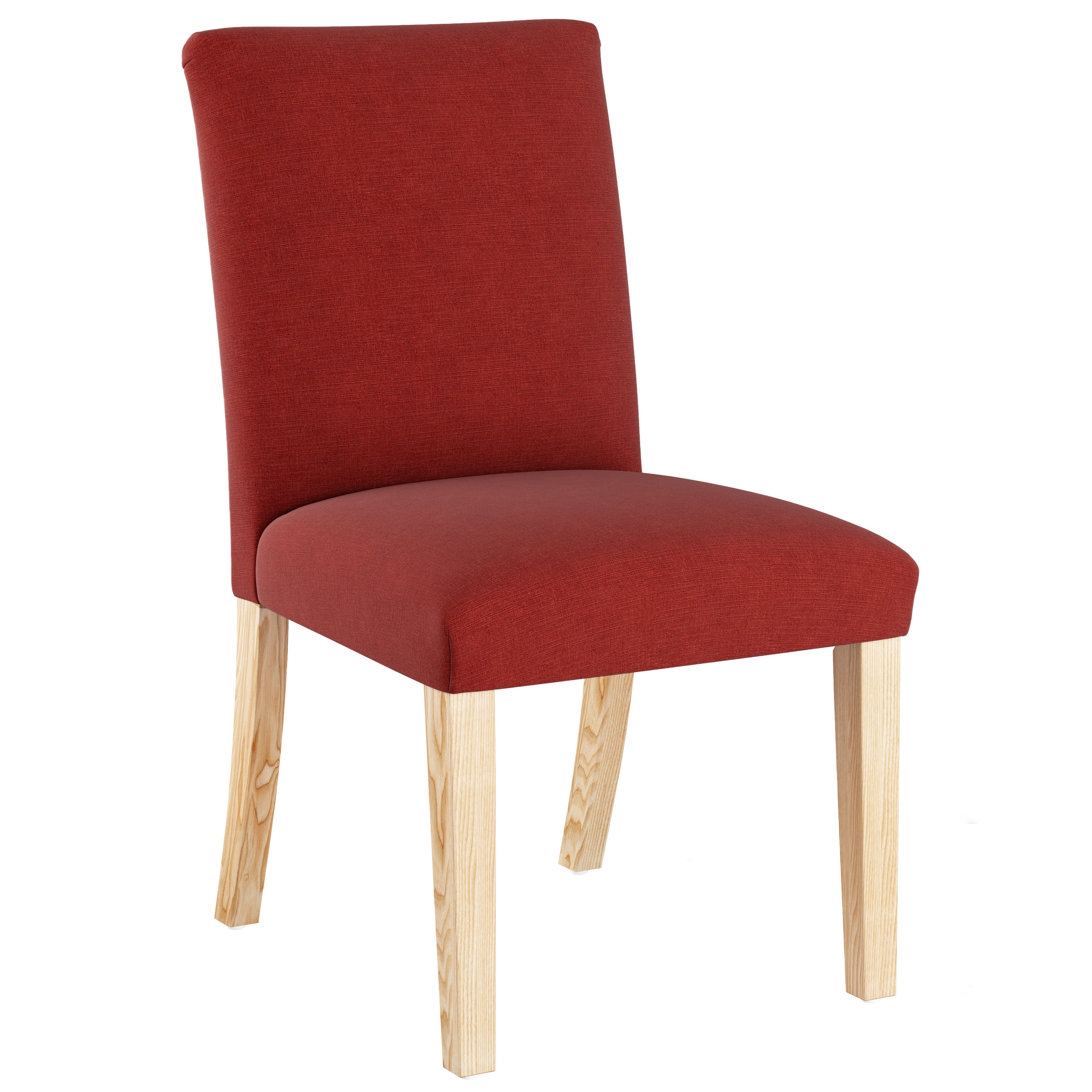 Skyline Furniture Dining Chair in Linen Antique Red
