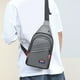 thumbnail image 5 of ¡Compra y Ahorra!, Bolso de pecho de nailon impermeable para hombre - Elegante paquete frontal - Bolso bandolera multicapa de gran capacidad Akmoler, 5 of 9