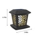 thumbnail image 3 of pstuiky Luces solares para postes de exterior para cercas para decoración de patios y jardines iluminación blanca y negra., 3 of 7
