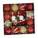 thumbnail image 4 of 44 Adornos Navideños de Bolas, Adornos Colgantes, Adornos de Navidad Viejo rojo dorado, 4 of 9