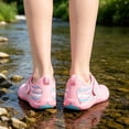 thumbnail image 4 of CHICVOMEY Mens Non-Slip Velcro Water Shoes Couple Quick-Dry Breathable Barefoot Shoes womens Lightweight Flexible Sport Shoes for Fishing Aqua Pool Snorkeling, 4 of 9