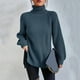 thumbnail image 4 of Puntoco suéter moda mujer manga larga Pullove cuello alto Casual suéter tops Navidad liquidación Puntoco Puntoco-4858, 4 of 6