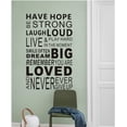 thumbnail image 2 of Calcomanías de pared con frases inspiradoras, calcomanías de pared con frases inspiradoras, calcomanías de pared motivacionales, calcomanías de pared de vinilo inspiradoras para la familia,, 2 of 6
