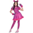 thumbnail image 1 of Disfraz de gato de Cheshire para niñas, disfraz de Alicia en el país de las maravillas para Halloween, 1 of 5