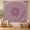 A, variant on XaaKee Tapestry Wall Hanging, Vintage Violet Bohemian Spiritual Mandala Large Tapestry, High-Quality Polyester Tapestry For Bedroom, Living Room Bedroom Decor, 60x40Inch