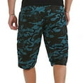thumbnail image 5 of IROINNID Savings Cargo Shorts for Men Summer Outdoors Multi-pocket Camouflage Sport Shorts Pants,Blue, 5 of 6