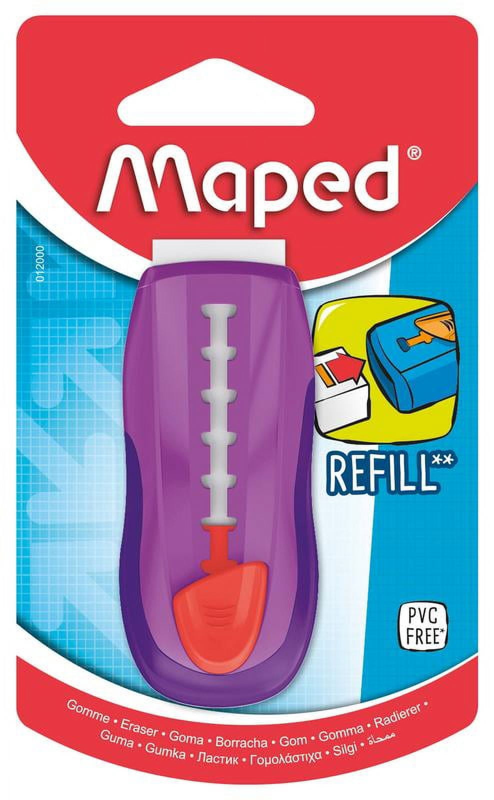 Maped Universal Gom Stick Eraser with Refillable Holder