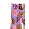 thumbnail image 2 of Up Past 8 Big Girls Pajama Pants Plush Female 2T-16, Donuts, Size: 2T, 2 of 3