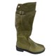 thumbnail image 2 of Botas de montar de vaquero a la moda para mujer, zapatos informales cálidos de tacón medio, botas de tubo medio Wmkox8yii sdhk179, 2 of 3