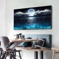 thumbnail image 4 of JYLMOOD Moon on the Sea Large Diamond Painting Kits with Full Accessories for Adults 80x40cm, craft Kits for Home Office Wall Decro, 4 of 4