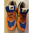 thumbnail image 1 of New Balance Shoes Mens Size 10.5 Rust Orange Suede Oxide Blue Groove Sneakers, 1 of 6