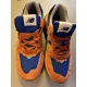 thumbnail image 1 of New Balance Shoes Mens Size 10.5 Rust Orange Suede Oxide Blue Groove Sneakers, 1 of 5