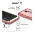 thumbnail image 2 of Xiaomi Redmi Note 5 Case, Ringke [FUSION] Clear Transparent PC Back TPU Bumper [Drop Defense] Raised Bezels Scratch Protection Natural Form Cover for Redmi 5 Plus - Rose Gold Crystal, 2 of 8