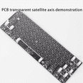 thumbnail image 4 of 5X Mechanical Keyboard Cherry Mx Switch Pcb Mounted Cherry Clear Transparent Case 6.25U Modifier Key Stabiliser, 4 of 7