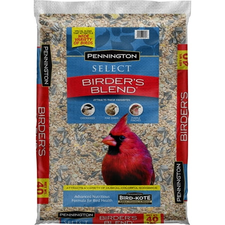 Pennington Select Birder's Blend Wild Bird Seed, 40