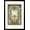 Black Frame, variant on Art.com Art Nouveau Stained Glass Art Print, 12" x 18"