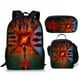 thumbnail image 4 of Stranger Things Bolsos De La Escuela 3 Unids/Set Mochila Escolar Mini Cartera Monedero Bolso De Mujer De Los Hombres Hombro, 4 of 4