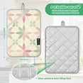 thumbnail image 6 of Yayeee Pot Holders Kitchen Heat Resistant with Pocket 7"x9.8" Cotton Oven Cooking Hot Pads, Light Pink Geometric, 6 of 7