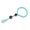Turquoise and Blue, variant on Smart Subha Digital Interactive Prayer Beads, Electronic Islamic Educational Misbaha with Touch Response, 33 Beads (Turquoise and Blue)