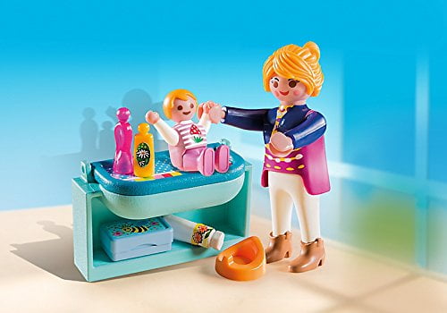 playmobil mother and baby