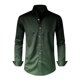 thumbnail image 4 of Seeotter Mens Stretch Dress Shirts Solid Long Sleeve Button Down Shirts Formal Casual Business Prom Party Wedding, 4 of 7
