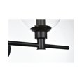 thumbnail image 4 of Living District Jaelynn 4-Light Iron & Glass Bath Sconce in Black/Clear, 4 of 5
