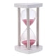 thumbnail image 1 of Temporizador de Arena Rosa Perfecl Reloj de Arena 30 Minutos con Marco de Madera en Corazón, 1 of 8