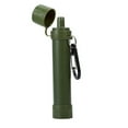 thumbnail image 2 of Portable Life Straw Water Filter For Outdoor Use - Compact Design With Carabiner, Includes 1 Filter + 1 Manual + 1 Straw - For Camping, Hiking, Emergency Preparedness, Military, 2 of 3