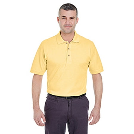 Red Classic Guitar - UltraClub Men's Classic Piqué Polo 8535