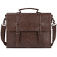 thumbnail image 1 of Maletin Porta Laptop 15.6 Pulgadas De Cuero Cafe Malubero Malu2181, 1 of 3
