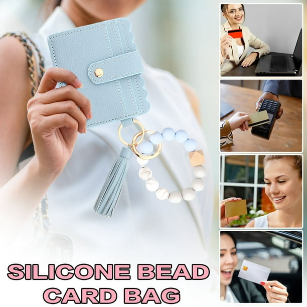 Decoración del hogar, fundas para pasaportes, llavero de billetera de cuero La combinación perfecta de estilo y funcionalidad El exquisito llavero de billetera de cuero Su compañero diario compacto Ll