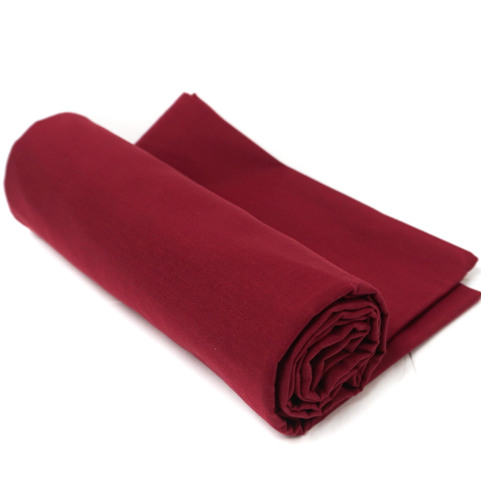 Shason Textile Craft Quilting Poly Cotton 3 Yards Precut Fabric, Merlot (Pack of 2)