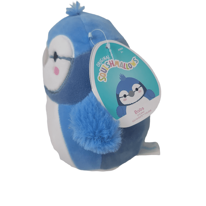 Squishmallows Official Kellytoys 7.5 Inch Babs the Blue Jay 