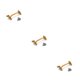 thumbnail image 4 of Vogacara RC Car Steering Linking Turning Seat Modification Parts Reemplazo del kit de accesorios Reemplazo para A949 A959 K929 Golden Type1 NO1 Vogacara CBP212213, 4 of 6