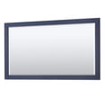 thumbnail image 2 of Wyndham Collection 60" Wood Single Bathroom Vanity in Dark Blue/Gold, 2 of 3