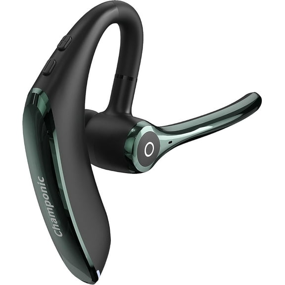 Bluetooth Headset - Wireless Bluetooth Earpiece Trucker Headset with mic Earbuds for Work Phone Case Office Phones Built-in Microphone Headphones Manos Libres Noise Cancelling