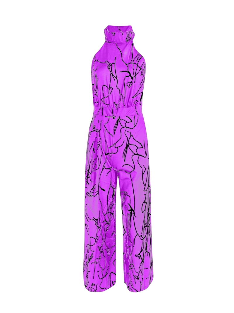 Dressy Jumpsuits for Women Evening Party Wedding Guest Plus Size - Main Image