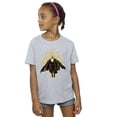 thumbnail image 2 of DC Comics T-Shirt en Coton pour Filles Noir Adam Rising Symboles Dorés, 2 of 4