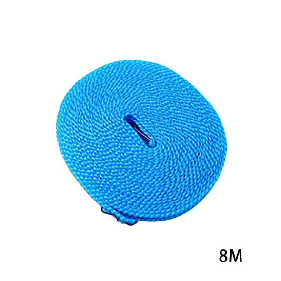 Nylon Clothesline, Windproof, Non-Slip, Plastic, 8M,Nylon Hanging Rope Windproof Drying Rope Clothes Hangers Plastic Non-Slip 8M,